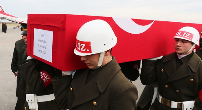 Şehit uzman onbaşının cenazesi Samsun a getirildi