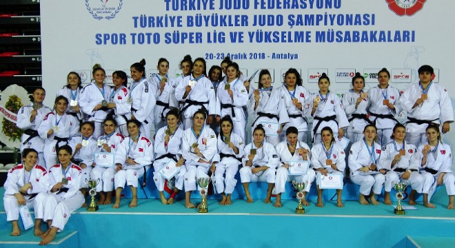 Spor Toto Judo Süper Lig de Galatasaray dan çifte şampiyonluk