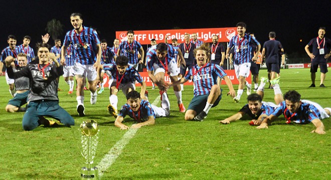 TFF U19 Süper Lig de şampiyon Trabzonspor