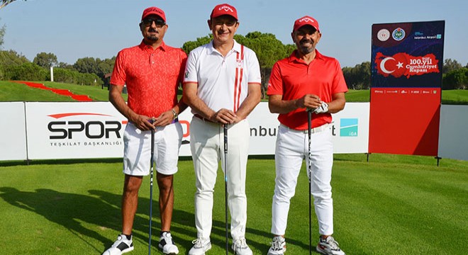 TGF 100. Yıl Cumhuriyet Kupası Golf Turnuvası Antalya da başladı