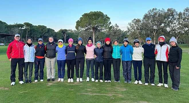 TGF Golf Milli Takım Aday Kampı Antalya da devam ediyor