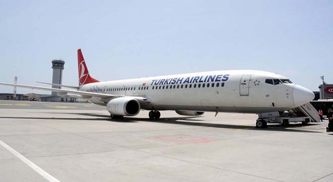 THY uçağı 19 Mayıs özel uçuşu için İstanbul dan havalandı