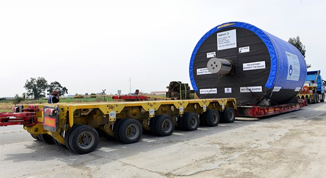 TIR, 147.5 tonluk yükünü 250 kilometre mesafeye 3 günde ulaştırdı