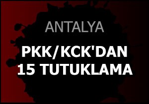 PKK/KCK dan 15 tutuklama