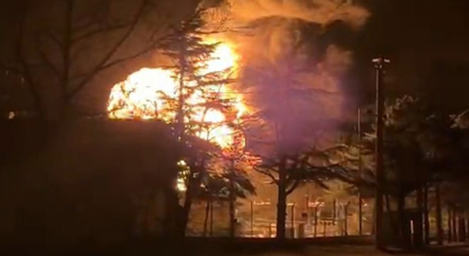 Trafo yangını söndürüldü