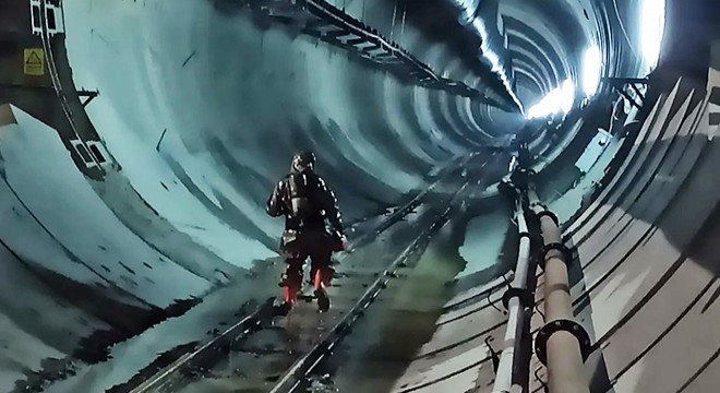 Tüneldeki işçiler, hidrojen sülfür tüpünden zehirlenmiş