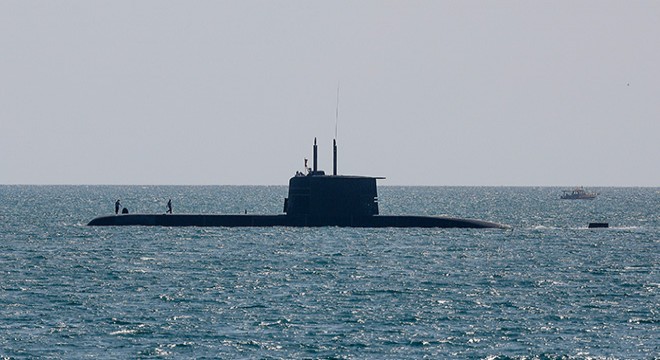 Türk denizaltısı, Antalya dan ayrıldı