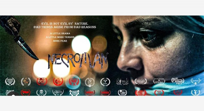 Türk yapımı  Necroman  kısa filmine uluslararası alanda 20 ödül