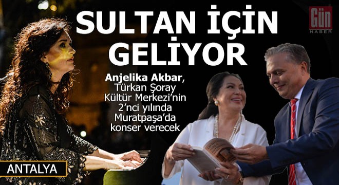 Türkan Şoray Kültür Merkezi nde Anjelika Akbar konseri...