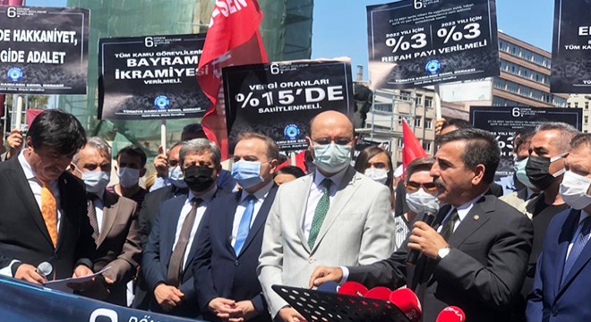 Türkiye Kamu-Sen den  memur maaşı zammı  açıklaması