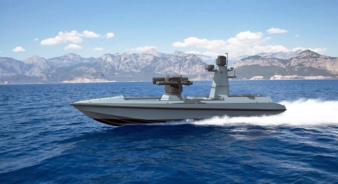 Türkiye nin ilk silahlı insansız deniz aracı denize iniyor