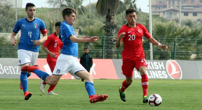 U17 Futbol Milli Takımı, İtalya ya 2-0 mağlup oldu