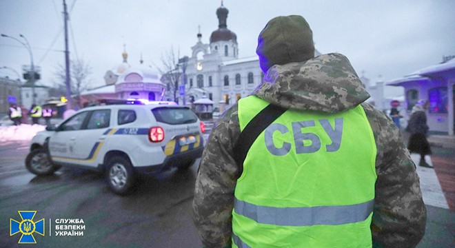 Ukrayna Güvenlik Servisi, manastıra baskın yaptı