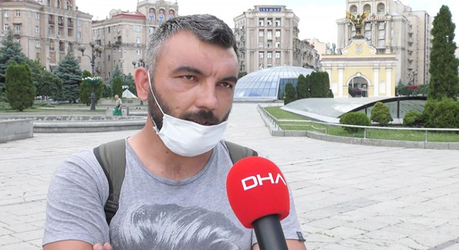 Ukrayna’da darp edilen Türk babadan yardım çağrısı