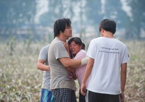 Çin’de selin ardından acı