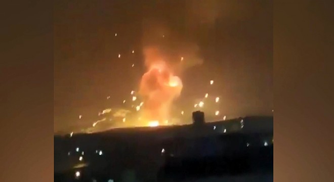 Ürdün’de askeri üsteki bir depoda patlama