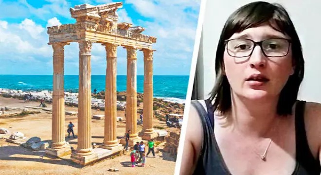 Valizlerinden taş çıkan turist çift Antalya da gözaltına alındı