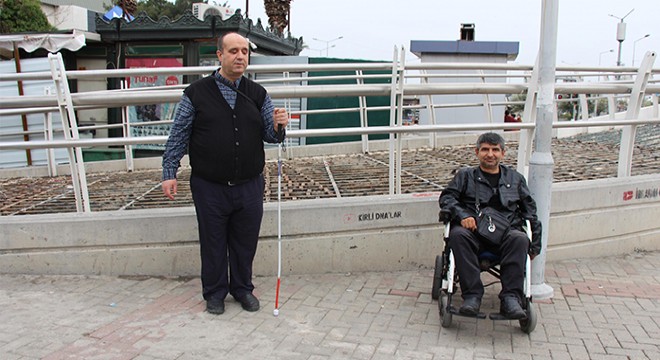 Vatandaşlar ve engelliler mağdur oldu