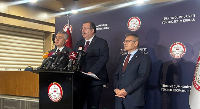 YSK Başkanı Yener: 36 parti, seçimlere katılmaya hak kazandı