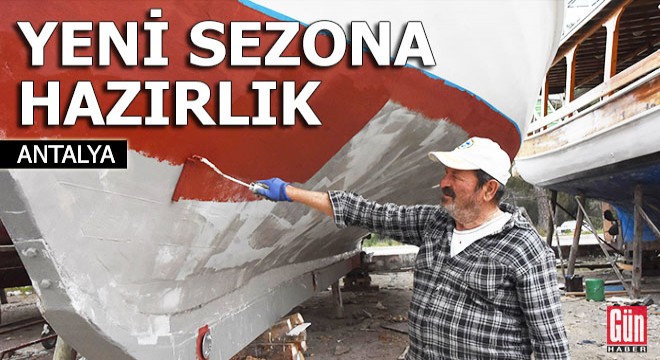 Yatlar yeni sezona hazırlanıyor