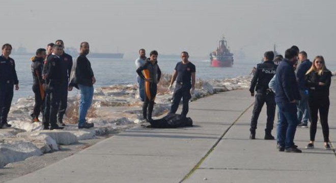 Yenikapı sahilde erkek cesedi bulundu