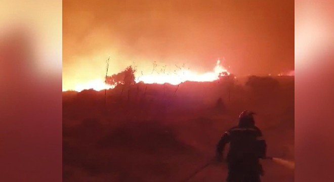 Yunanistan’da orman yangınları devam ediyor