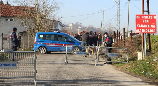 Zonguldak’ta mahalle karantinaya alındı