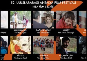 Antalya da, kısa ve belgesel fimler belirlendi