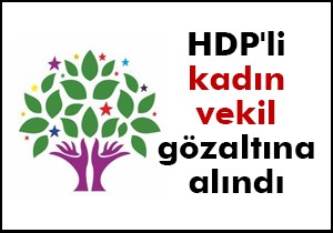 HDP li vekil Özanlı gözaltına alındı!
