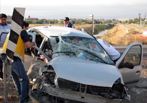 Konya da kaza:1 ölü, 4 yaralı