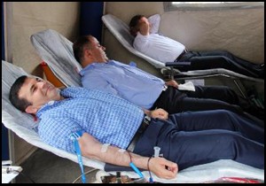 Bürokratlardan kan bağışı kampanyasına destek