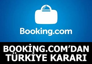 Booking.com dan Türkiye kararı