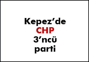 Kepez de CHP 3 ncü parti