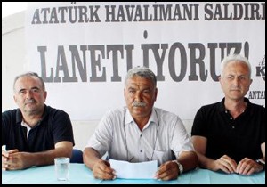 KESK Antalya Şubeler Platformu, İstanbul daki saldırıyı kınadı