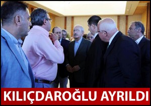Kılıçdaroğlu Antalya dan ayrıldı