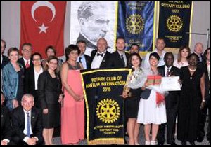 Antalya Uluslararası Rotary Kulübü kuruldu