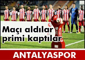Antalyaspor da prim sevinci