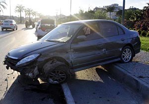 Manavgat ta kaza: 1 yaralı