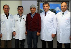 Kırgız hasta akciğer kanserini Antalya da yendi