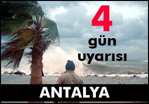 Antalya da hava durumu