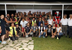 1 inci Uluslararası Antalya Motosiklet Festivali başladı