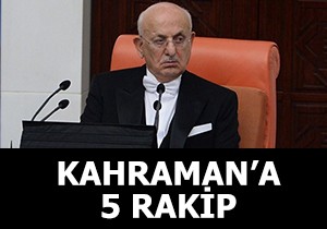 İsmail Kahraman a AKP içinden 5 rakip