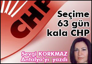 Seçime 63 gün kala Antalya CHP