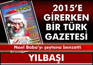 2015 e girerken bir Türk gazetesi