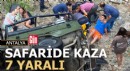 Antalya'da safari kazası; 7 yaralı