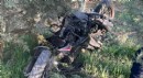 Isparta'da motosiklet kazası