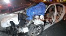 Otomobil bariyerlere çarptı: 1 ölü