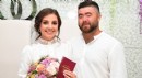 Ülkelerindeki savaş nedeniyle Antalya'da evlendi