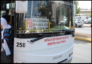 Antalya da tüm şoförlere uyuşturucu testi