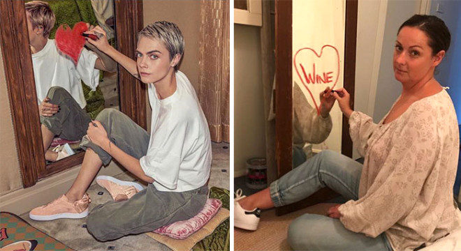 ÜNLÜLERİ TAKLİT EDEN INSTAGRAM FENOMENİ GÜLMEKTEN KIRIP GEÇİRİYOR - 24